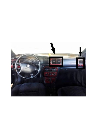 Opel Vectra B Sag Veya Orta Kalorifer Mazgali Muzulu Izgarasi 314405739