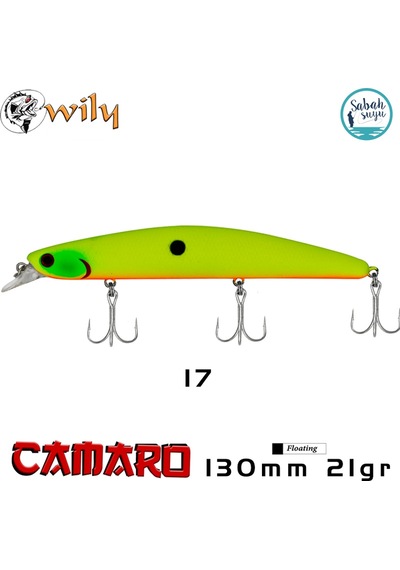Wily Camaro 130F 13cm 21gr No:17 Maket Balık