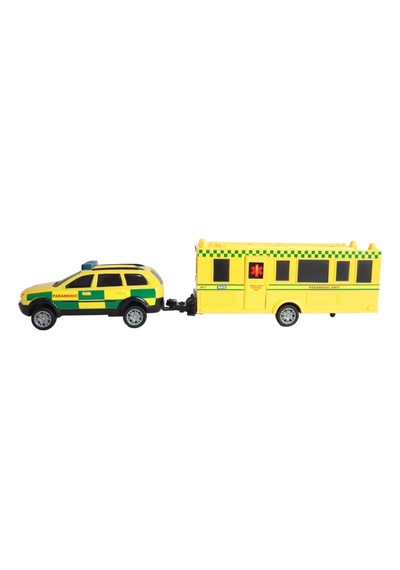 Kutulu Die Cast Metal Karavanlı Sağlık Aracı