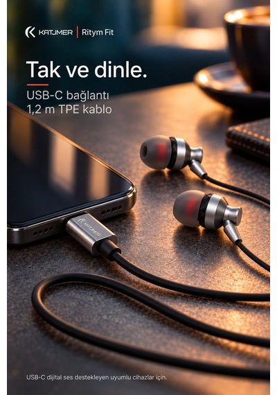Ytl-16 Ritym Fit Usb-c Mikrofonlu Kablolu Kulaklık, Silikon Uçlu Kulak İçi, Dahili Dac, Kumandalı, 1,2 M - Siyah Diğer Ytl-16 Ritym Fit Usb-c Mikrofonlu Kablolu Kulaklık, Silikon Uçlu Kulak İçi, Dahili Dac, Kumandalı, 1,2 M - Siyah Diğer