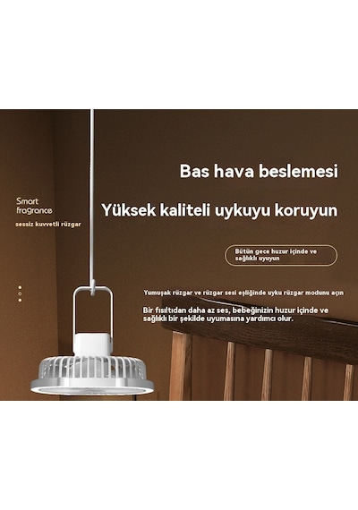 Usb Masaüstü Fanı Şarj Edilebilir Döngü Yüksek Rüzgar Fanı 000-nane Yeşili