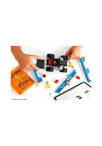 HKF87 MEGA Hot Wheels Smash N Crash Bone Shaker Çarpışma Seti 151 Parça +5 yaş