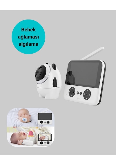 Kablosuz Bebek Monitörü 720p Görüntü Ve Glblseme - 29 Geniş Ekran