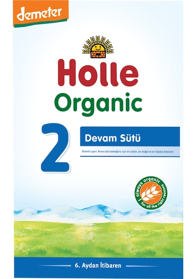 Holle Organik 2 Devam Sütü 6+ Ay 600 G Holle Organik 2 Devam Sütü 6+ Ay 600 G