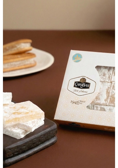 Glutensiz Bisküvilik Sade Lokum 900 Gram