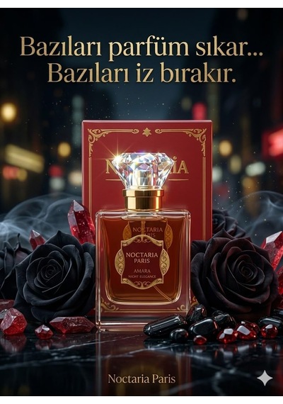 Amara Kadın Parfümü 50 Ml Oryantal Vanilyalı Portakal Çiçeği,yasemin,paçuli,sedir,kaşmir Notalı
