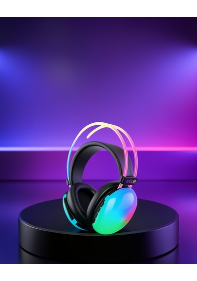 Rgb Aydınlatmalı Kablosuz Oyuncu Kulaklığı Xuczpg580kulaklıkkkkkkk