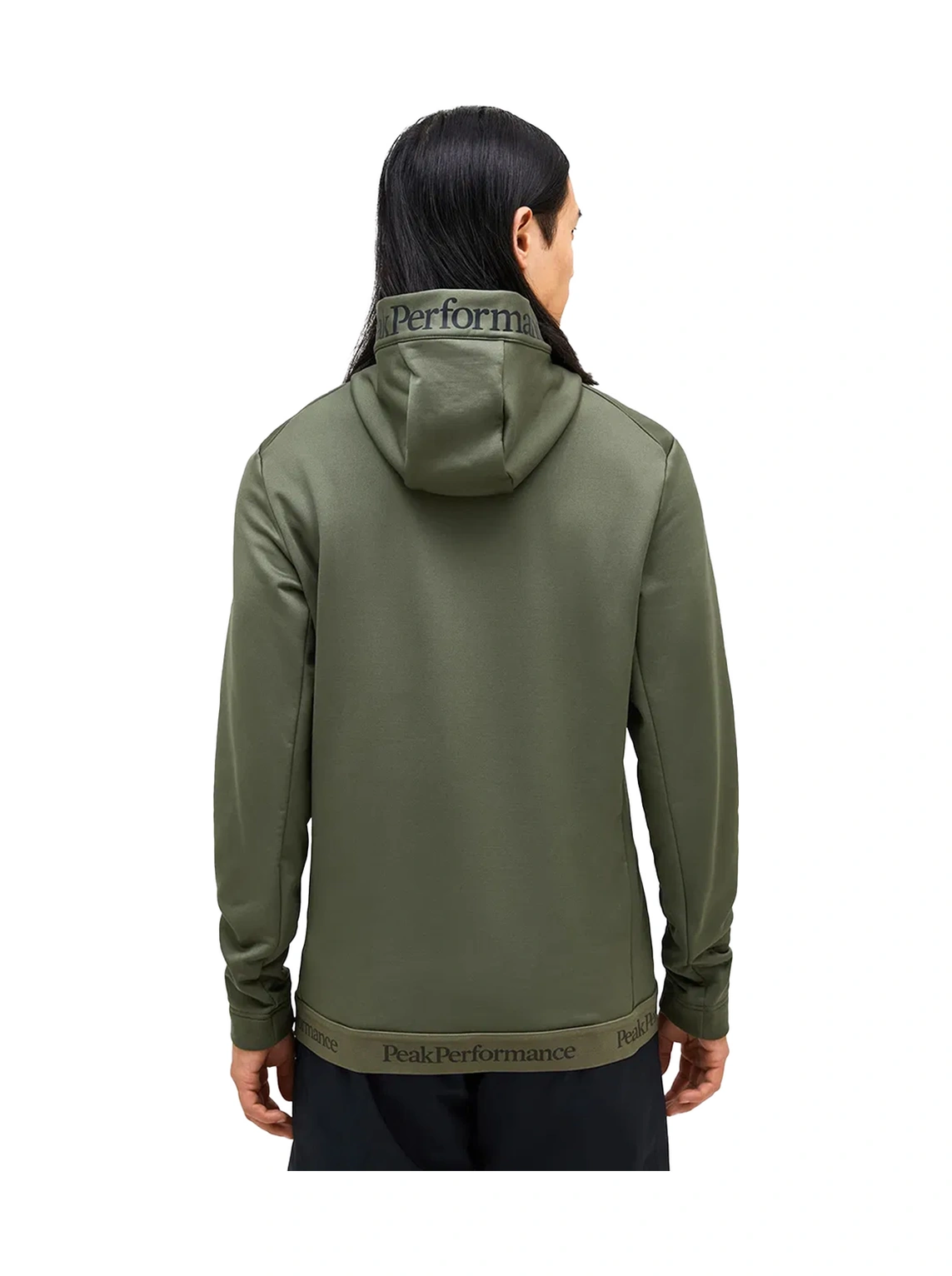 Peak Performance Peak Performance Rider Tech Zip Hood Erkek Yeşil Fleece 30109 Çok Renkli