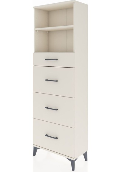 Arges Dolap 2 Raflı 4 Çekmeceli 60x30x182 Aytaşı-aytaşı Aytaşı