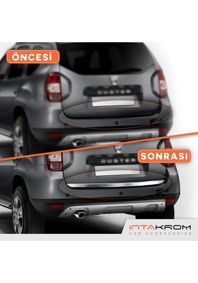 intakrom Dacia Duster Krom Bagaj Alt Çıtası 2010 -2017 N11.2797