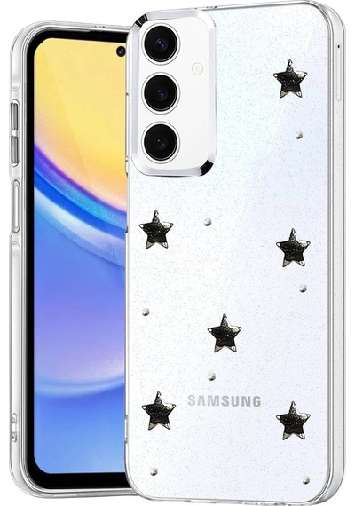 Samsung Uyumlu Galaxy A15 4g Fiyonk Desenli Kapak Desen 4