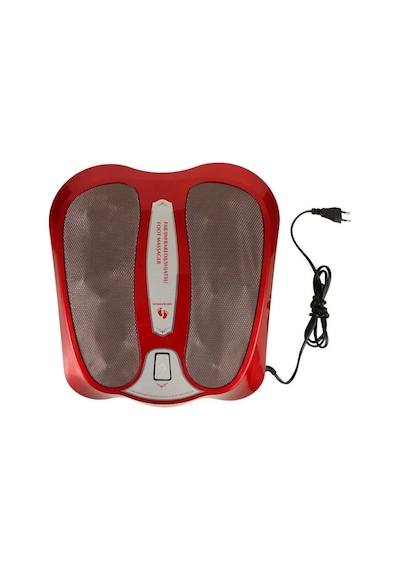 Glr Pinxin Px-105 Far-ınfrared Isıtmalı & Yoğurmalı Ayak Masaj Aleti - Derin Doku Shiatsu Masaj Kırmızı