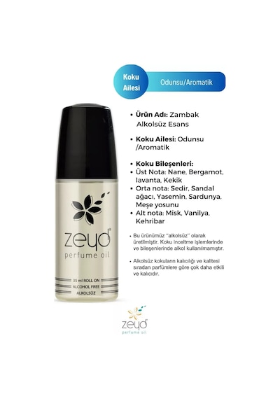 Zambak - Zeyd Esans 35 Ml Diğer