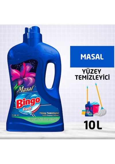 Bingo Fresh Yüzey Temizleyici Masal 4 x 2500 ML
