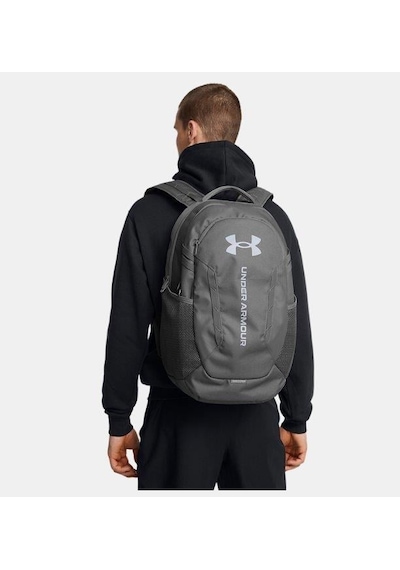 Under Armour Ua Hustle 6.0 Backpack Sırt Çantası-31818 Gri
