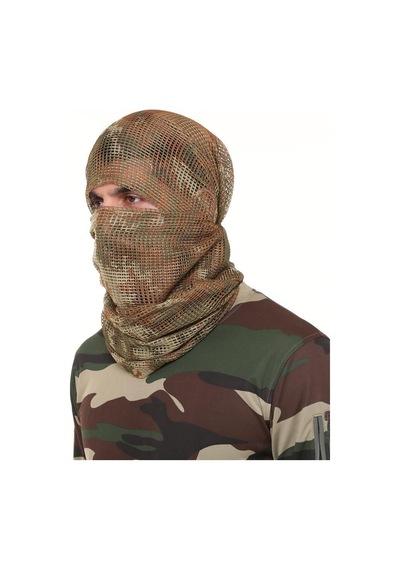 Halbart Single Sword Puşi Unisex Fular,askeri Şal,gizlenme Ağı 90x180 Cm Renk2 Kamuflaj