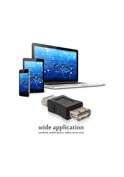 5 Adet - Usb Dişi Dişi Çevirici Adaptör - Usb Dişi Uzatma Ek