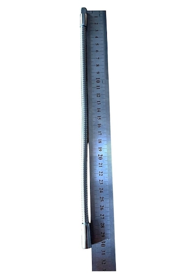 Masa Lambası Aplik Vb İçin Kıvrımlı Spiral Hortum Metal 8mm 40cm