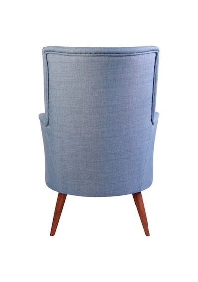 Victoria Tekli Koltuk Indigo Mavi