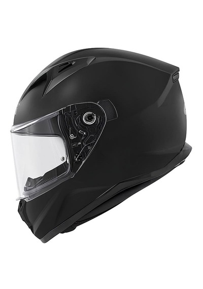 50.7 Kapalı Fullface Motosiklet Kaskı Mat Siyah