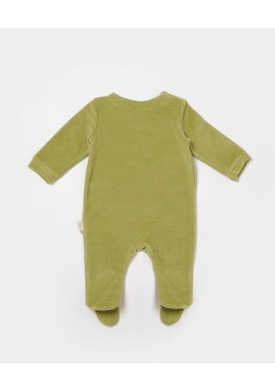 BabyCosy Organik Kadife Patikli Tulum Csyk6038 001