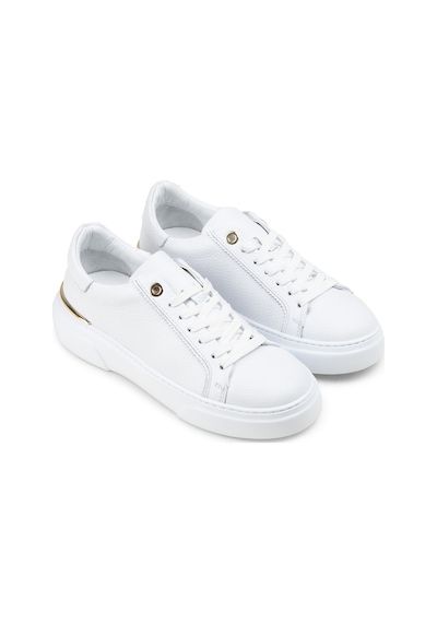 Deery Kadın Hakiki Beyaz Deri Sneaker Ayakkabı - 00502zbyze01