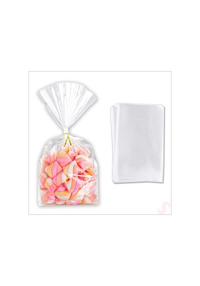 Kurabiye Ve Şeker Poşeti 20cm X 10cm - 25 Adet 1+