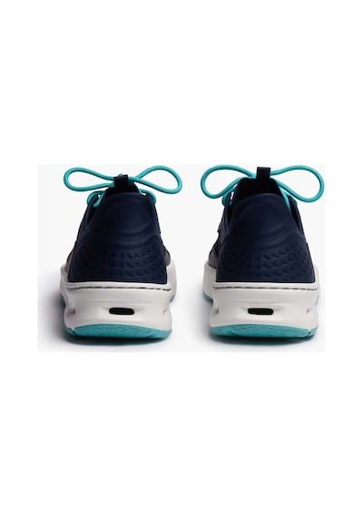 Strike Bluefin Lace Sneaker - Navy Lthr&textile W/blue