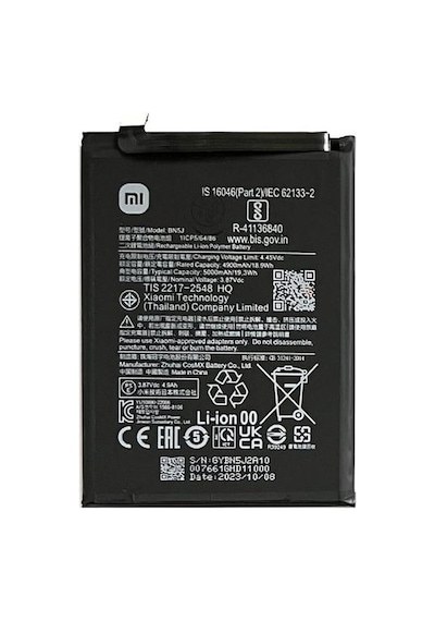 Redmi 12t / Xiaomi 12t Pro Uyumlu Batarya Bn5j