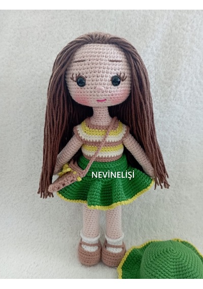Amigurumi Su Bebek Çok Renkli