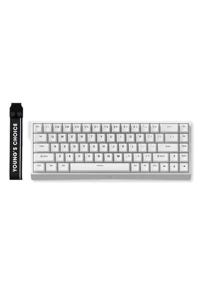 Mchose Ace68 E-sport White %65 Hall Effect Ice Blue Manyetik Swit