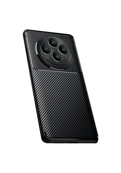 Oppo Reno 11 Fs Kılıf Auto Focus Karbon Kapak - Siyah 0.2M-Çok Renkli