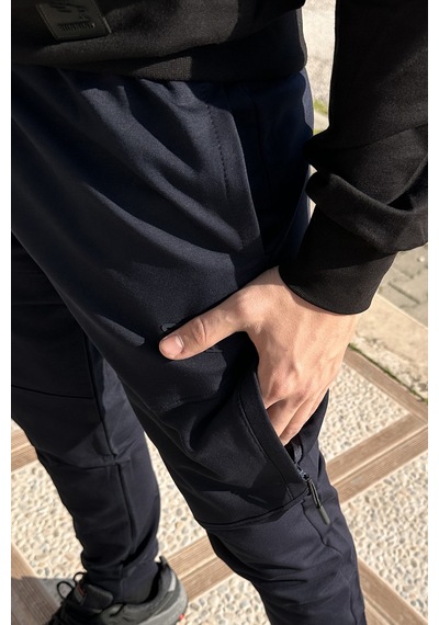 Remsa Paçası Beli Lastikli 3 Cepli Fermuar Detaylı Erkek Eşofman Altı 6630 Lacivert Lacivert Remsa Paçası Beli Lastikli 3 Cepli Fermuar Detaylı Erkek Eşofman Altı 6630 Lacivert Lacivert