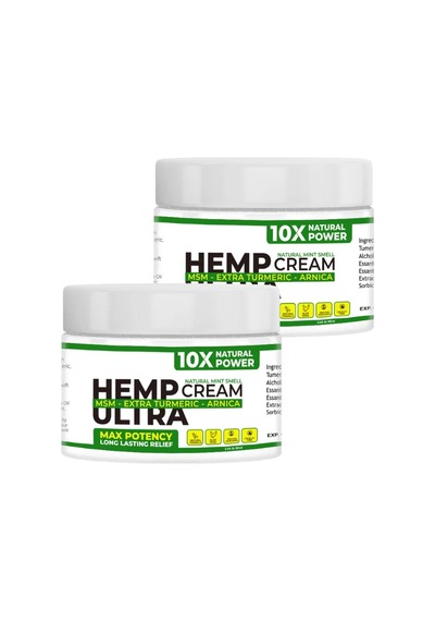 Louise Beauty / Hemp Cream Ultra - 2 Adet 100 Ml: Ağrılarınıza Maksimum Potansiyelli Krem