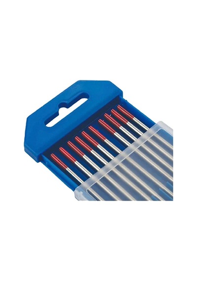 Maxweld Tungsten Elektrod 1.60 175mm 10 Lu Paket Kırmızı Wt20