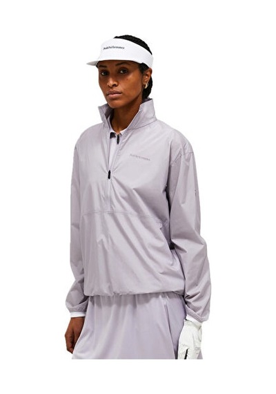 Peak Performance Half Zip Wind Jacket W Kadın Günlük Sweatshirt G80203040t Mor