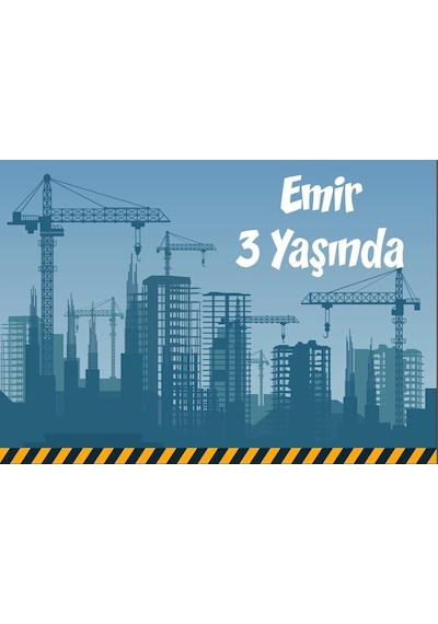 Vinçler Temalı Doğum Günü Afişi 35x50 Cm