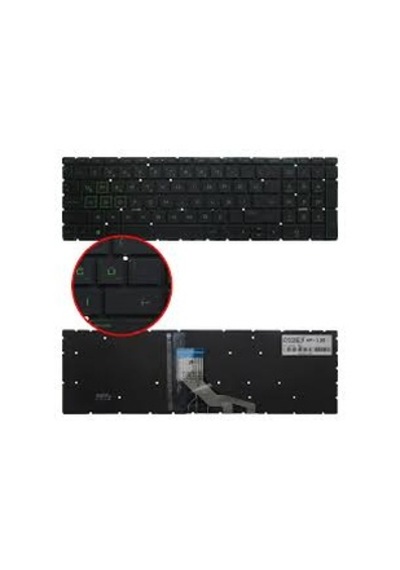 Hp 250 G9 Notebook Klavye Işıklı - Siyah Tr