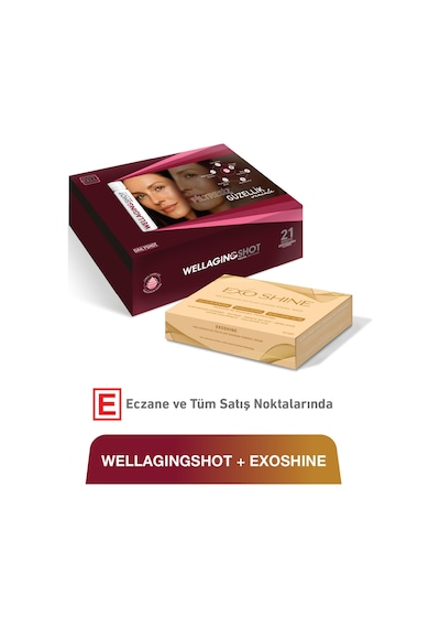 Well Aging Shot 21 Shot & Exoshine 10 Ml