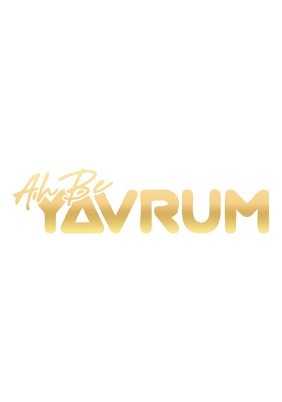 Ah Be Yavrum Araba Sticker 17x17 Cm Gold