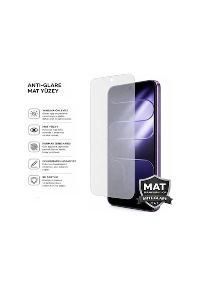 Tecno Spark 50 5g Mat Ekran Koruyucu 9h Nano Şeffaf Kn8