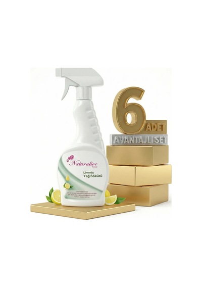 Naturalive Limonlu Yağ Çözücü 6x500 Ml