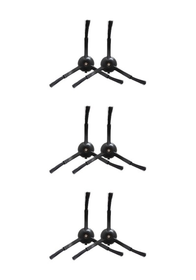 Xiaomi Mop 2 Pro Siyah Uyumlu Yan Fırça-6 Parça