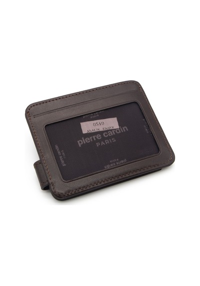 Pierre Cardin Kahve Unisex Deri Kartlık 0510 Kahverengi