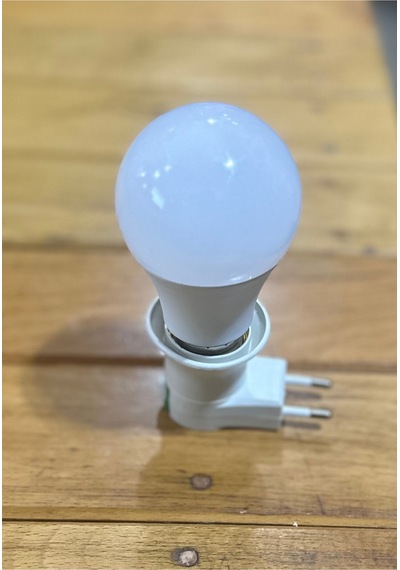 1 Adet 10w Led Apmul 1 Adet Anahtarlı Fişli Duy