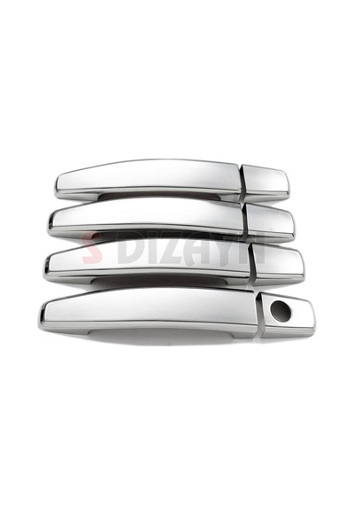 S-Dizayn Opel Corsa D Krom Kapı Kolu 4 Kapı   2007-2014