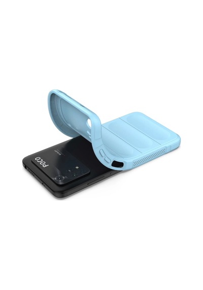 Newface Xiaomi Poco M4 Pro 4g Kılıf Optimum Silikon - Glblseme - 29 Sky Blue