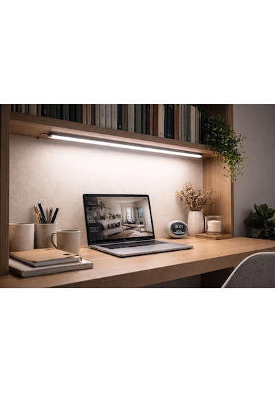 Dokunmatik 120cm 6000k Beyaz Işık Tak Çalıştır Led Mutfak, Dolap, Tezgah Altı, Duvar Dekoratif Gece Lambası Beyaz Işık