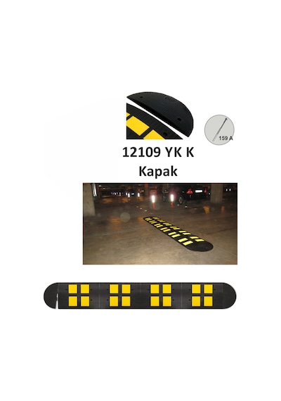 Kauçuk Şaseli Yol Kasisi Kapağı