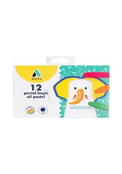 Boyama Seti 12 Renk Pastel+sulu+kuru Boya+keçeli Kalem Karışık